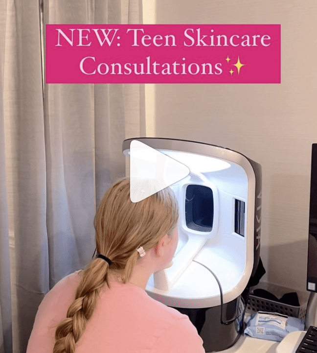 Teen Skincare consultation. Mona Dermatology cincinnati. Teen acne tips.